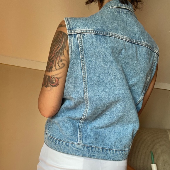 ✨ Ann Klein denim vest ✨ - Picture 4 of 5